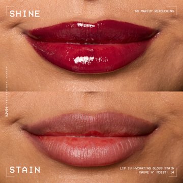 NYX Lip I.V. Hydrating Gloss Stain - Mauve N Moist