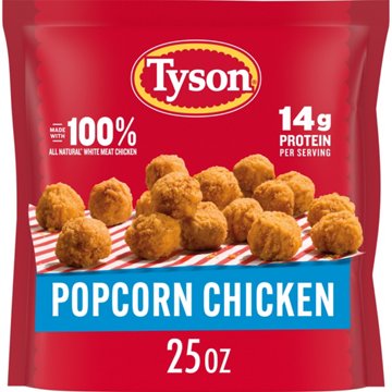 Tyson Frozen Popcorn Chicken, 25 oz