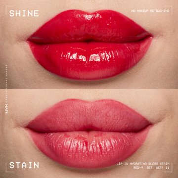 NYX Lip I.V. Hydrating Gloss Stain - Red-y Set Wet