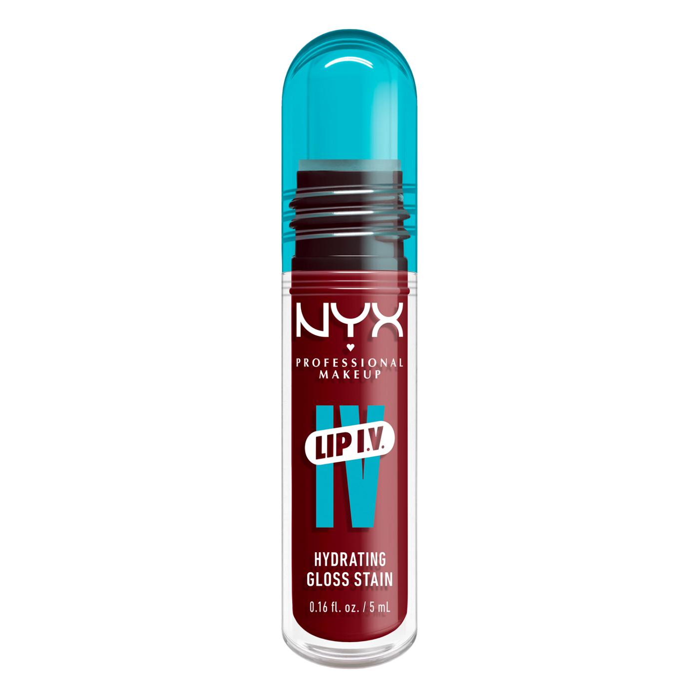 NYX Lip I.V. Hydrating Gloss Stain - Cranberry Splash; image 1 of 5
