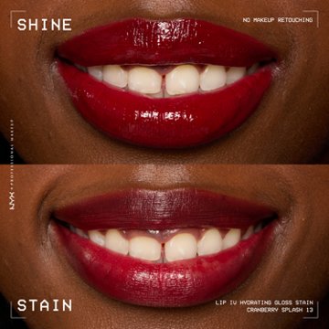 NYX Lip I.V. Hydrating Gloss Stain - Cranberry Splash