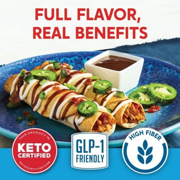 Mission Zero Net Carbs Original Flour Tortillas, Soft Taco Size, 8 ct