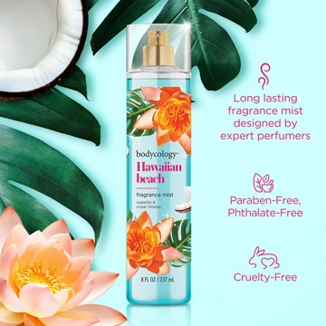 Bodycology Fragrance Mist - Hawaiin Beach, 8 oz