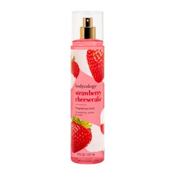 Bodycology Body Fragrance Mist - Strawberry Cheesecake, 8 oz