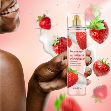 Bodycology Body Fragrance Mist - Strawberry Cheesecake, 8 oz