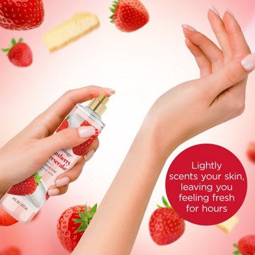 Bodycology Body Fragrance Mist - Strawberry Cheesecake, 8 oz