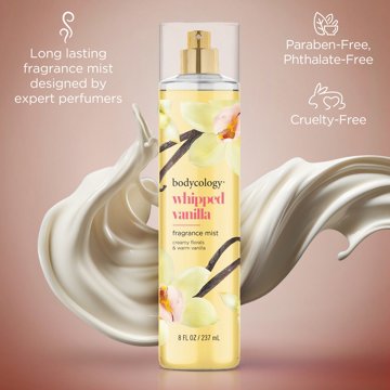 Bodycology Body Fragrance Mist - Whipped Vanilla, 8 oz