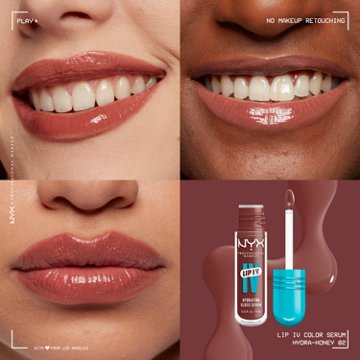 NYX Lip I.V. Hydrating Gloss Stain - Honey
