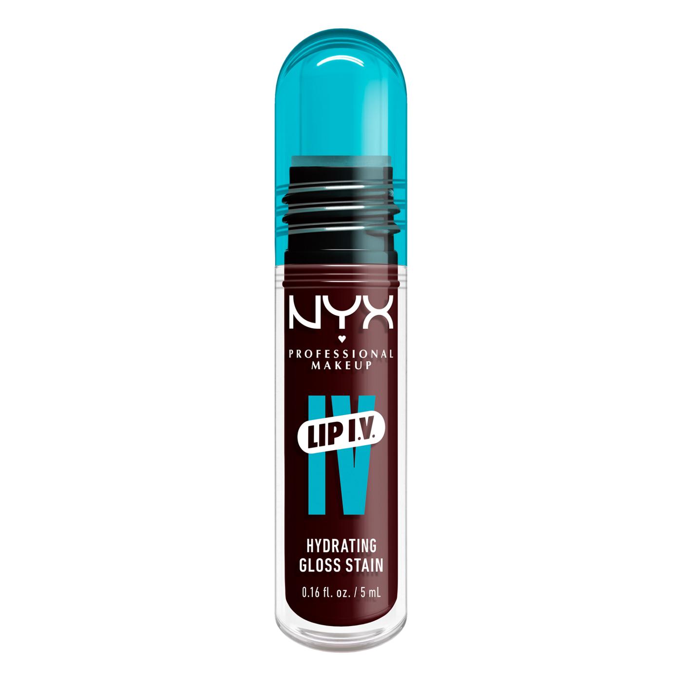 NYX Lip I.V. Hydrating Gloss Stain - Water Bout Wine; image 1 of 5