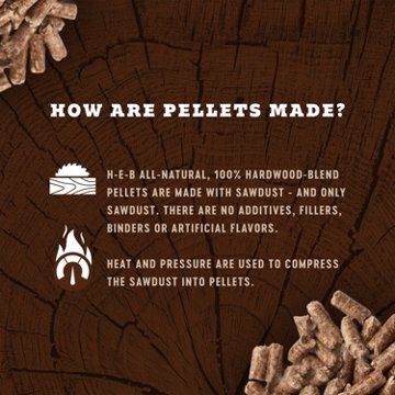 H-E-B 100% Hardwood-Blend Pellets - Texas Mesquite, 30 lb