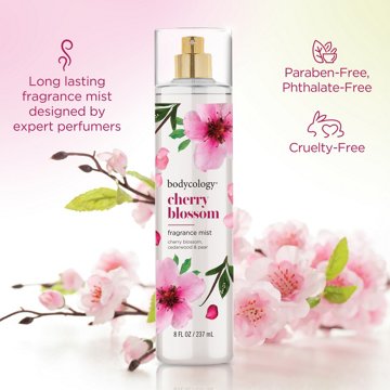 Bodycology Body Fragrance Mist - Cherry Blossom, 8 oz