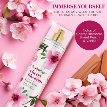Bodycology Body Fragrance Mist - Cherry Blossom, 8 oz