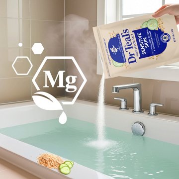 Dr Teal's Pure Epsom Salt Magnesium Soaking Solution - Sensitive Skin, 3 lb