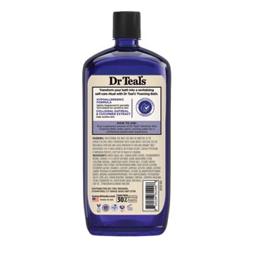 Dr Teal's Foaming Bath Pure Epsom Salt - Sensitive Skin, 34 oz