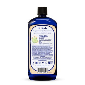 Dr Teal's Foaming Bath Pure Epsom Salt - Sensitive Skin, 34 oz