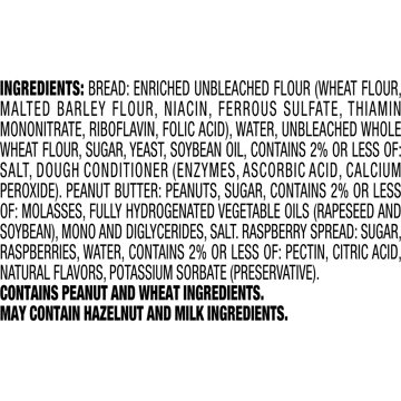 Smucker's Uncrustables Frozen Sandwiches - Peanut Butter & Raspberry, 10 ct