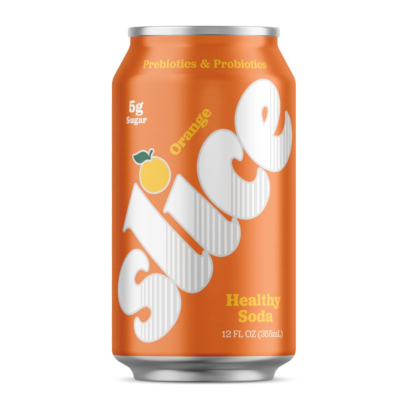Slice Healthy Soda - Orange; image 1 of 2
