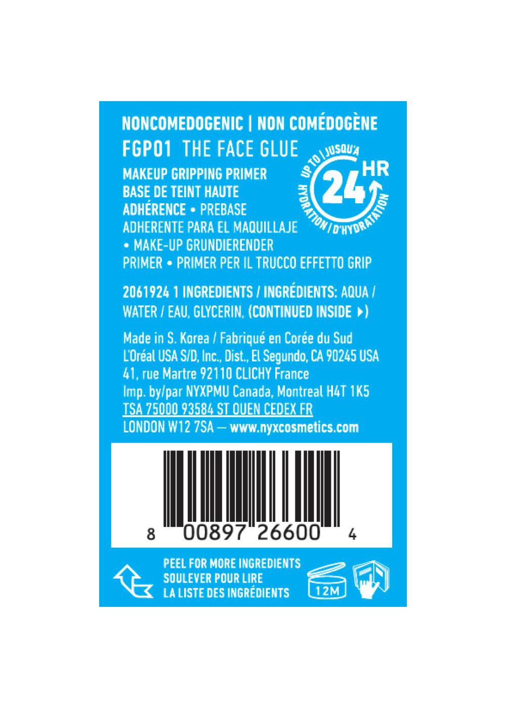 NYX The Face Glue Makeup Primer; image 2 of 2