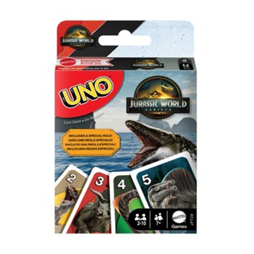UNO Jurassic World Rebirth Edition Card Game
