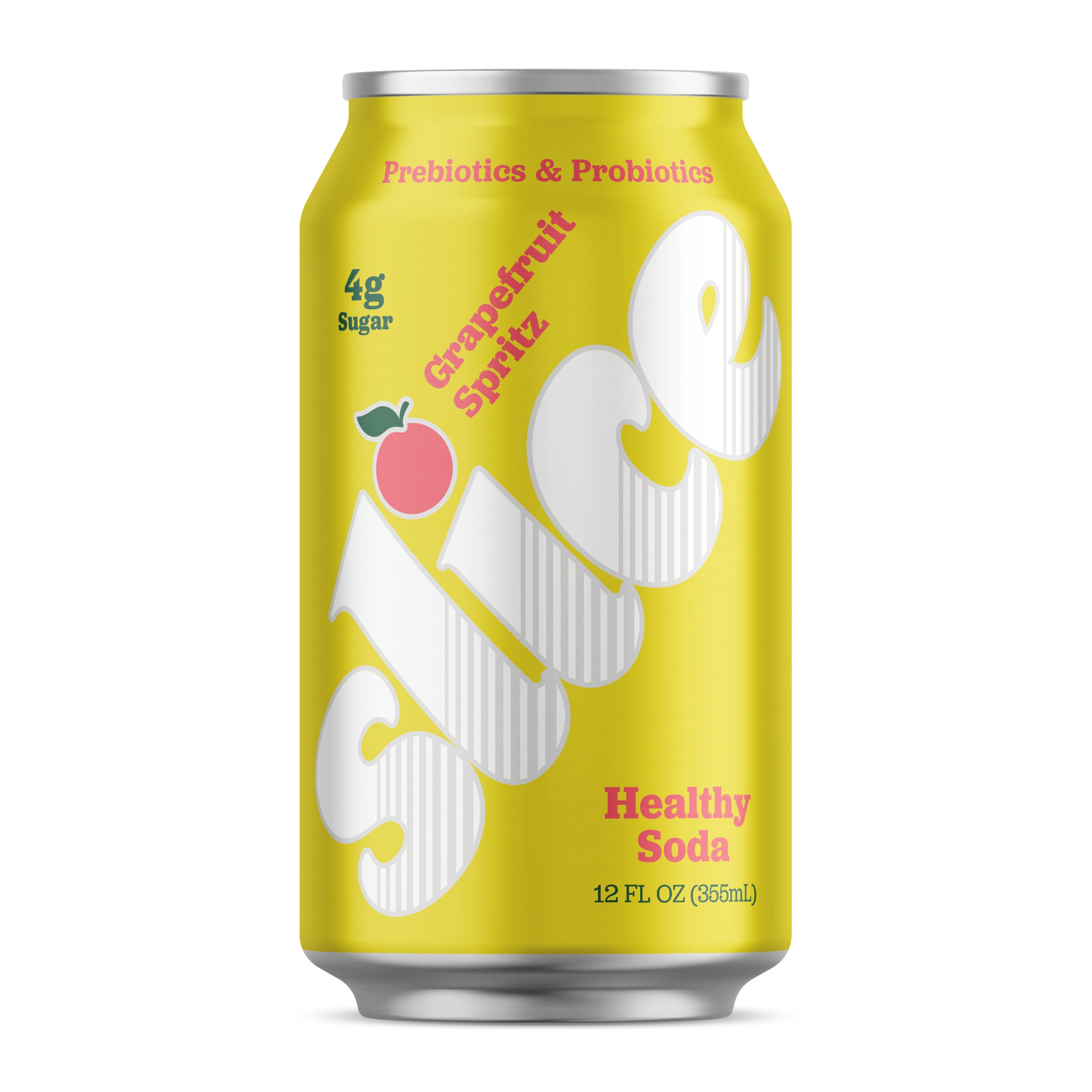 Slice Prebiotic Soda - Grapefruit Spritz - Shop Soda at H-E-B