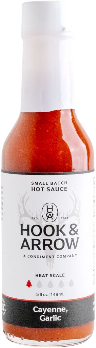 Hook & Arrow Cayenne & Garlic Hot Sauce, 5 oz | Central Market - Really ...