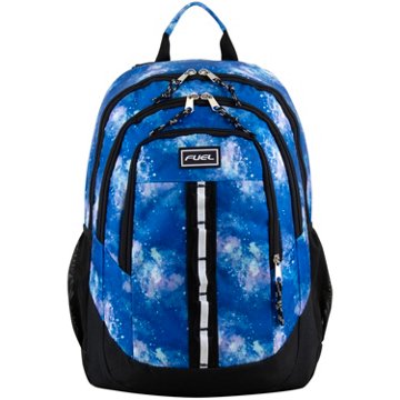Fuel Sport Shock Backpack with Laptop Sleeve - Blue Galaxy, 18.5"
