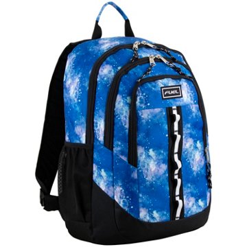 Fuel Sport Shock Backpack with Laptop Sleeve - Blue Galaxy, 18.5"