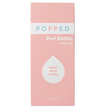 Popped Peri Bottle for Postpartum Recovery