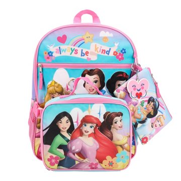 Disney Princesses Backpack & Lunch Box Set, 5 pc