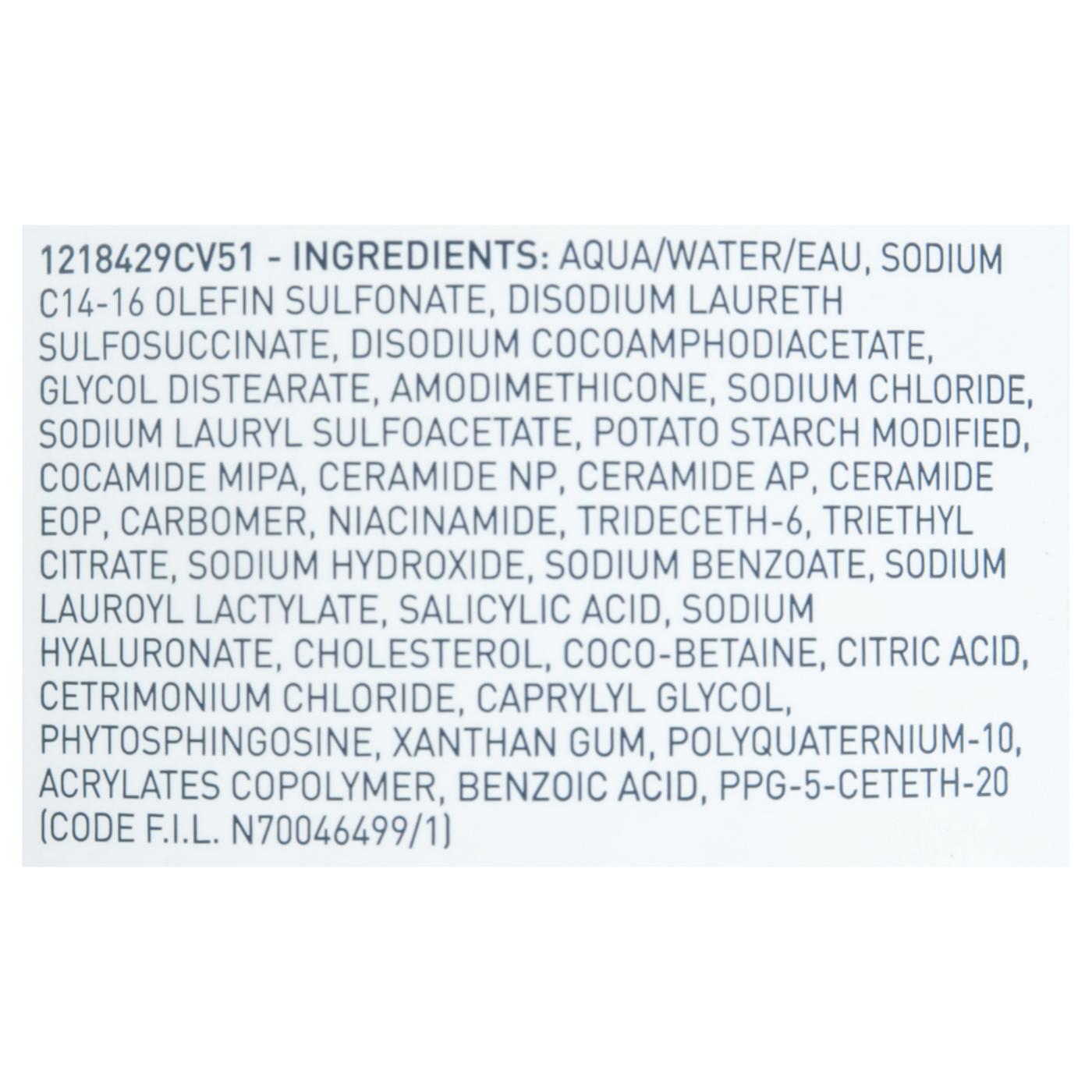 CeraVe Gentle Hydrating Shampoo, Sulfate-Free; image 2 of 2