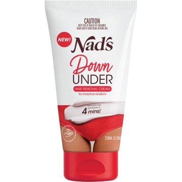 Nads Down Under Bikini Hair Removal Cream, 5.1 oz