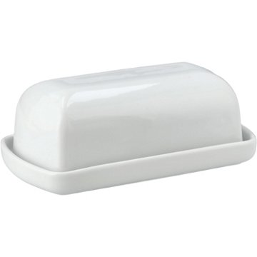 our goods Porcelain Butter Dish, 7.3''