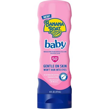 Banana Boat Baby Sunscreen Lotion Broad Spectrum - SPF 50, Fragrance & Oxybenzone Free