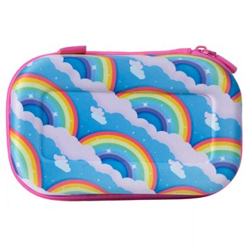 ZIPIT Clear Top Pencil Box - Rainbow