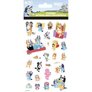Trends International Bluey Sticker Sheets, 4 ct