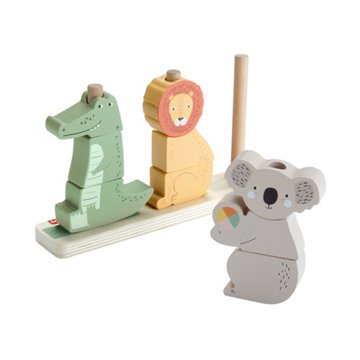 Fisher-Price Wooden Stack & Sort Animals