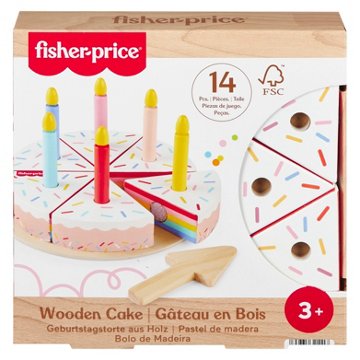 Fisher-Price Wooden Cake, 14 pc