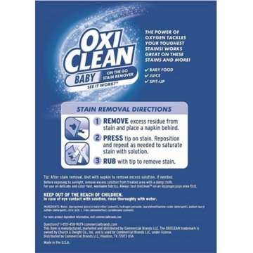 Oxi Clean Baby Travel Size Instant Stain Remover