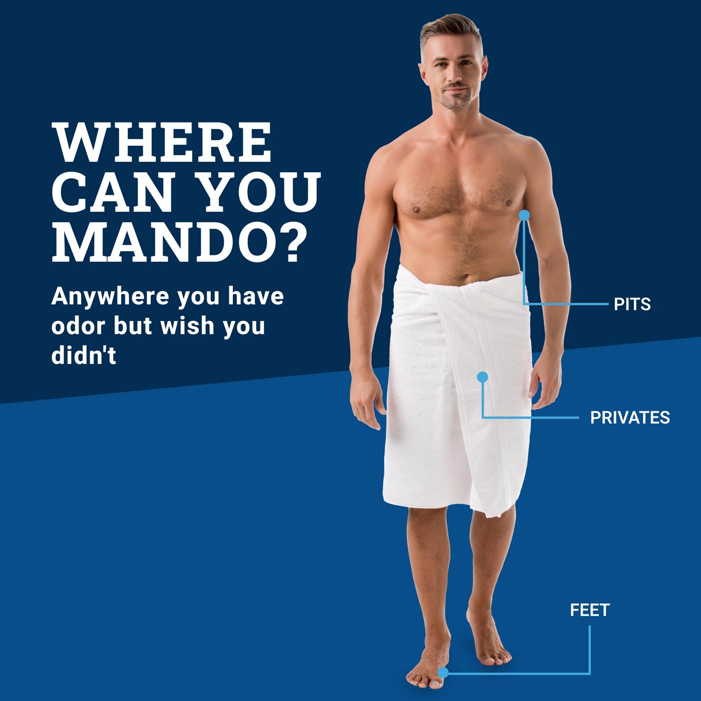 Mando Whole Body Deodorant - Men's Aluminum-Free Smooth Solid Stick Deodorant - Bourbon Leather; image 5 of 9