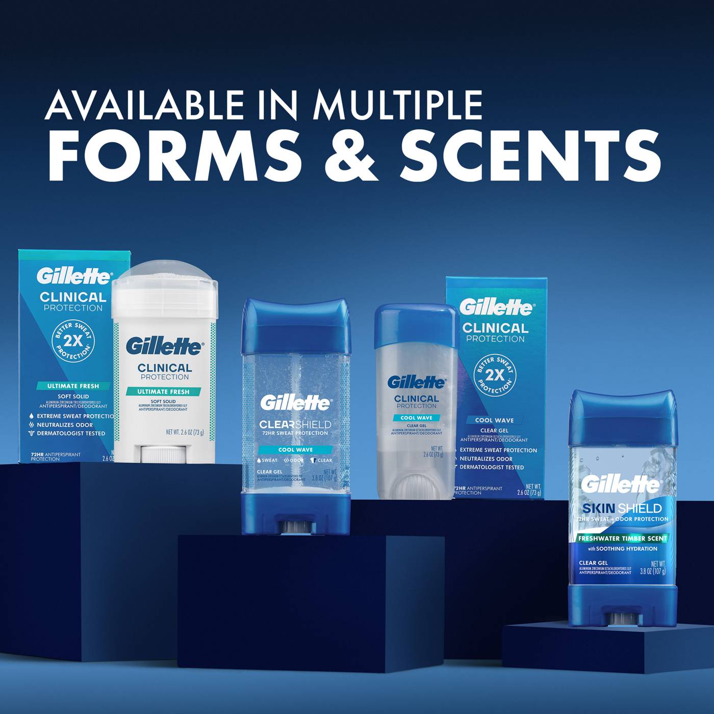 Gillette Clear Shield Antiperspirant Deodorant - Mountain Air; image 8 of 9