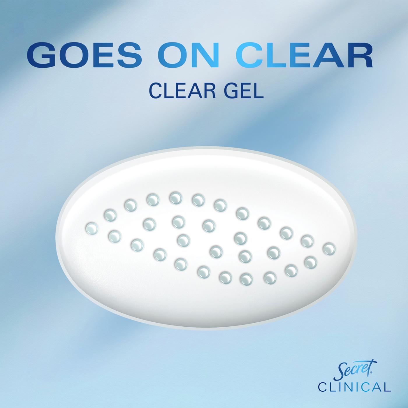 Secret Clinical Clear Gel Antiperspirant & Deodorant  - Clean Berry; image 5 of 10