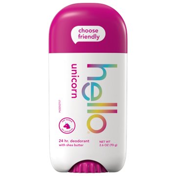 Hello 24 Hr Deodorant with Shea Butter - Unicorn