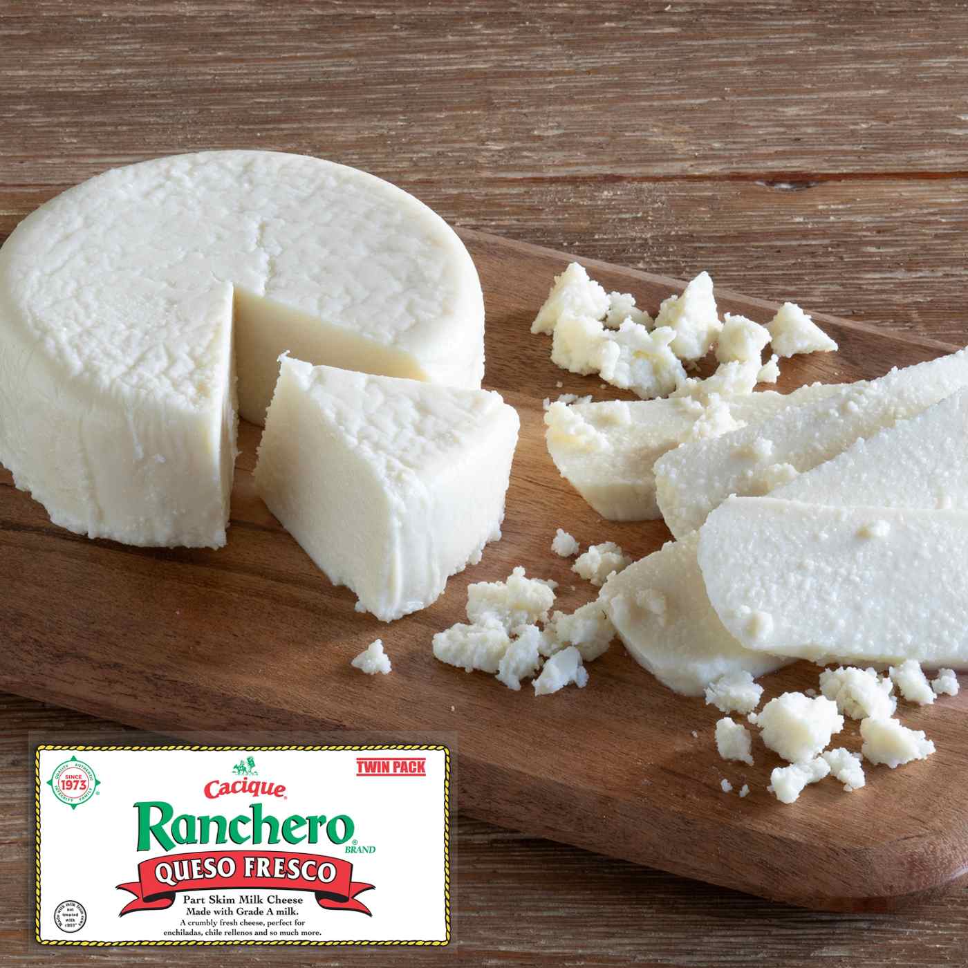 Cacique Ranchero Queso Fresco Cheese - Twin Pack; image 8 of 8