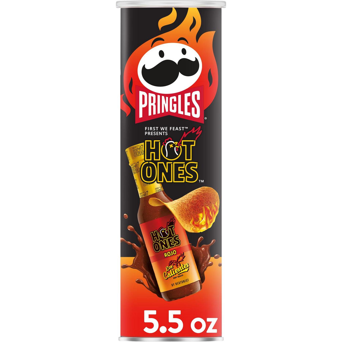 Pringles Rojo Potato Crisps Chips; image 6 of 7