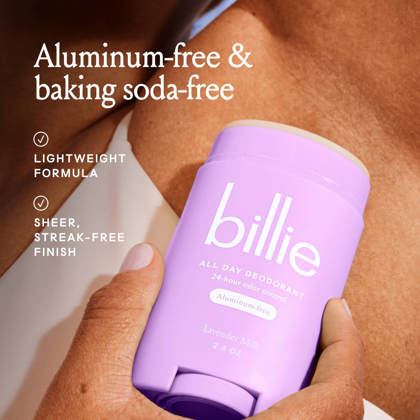 Billie All Day Deodorant Solid - Lavender Milk; image 8 of 8