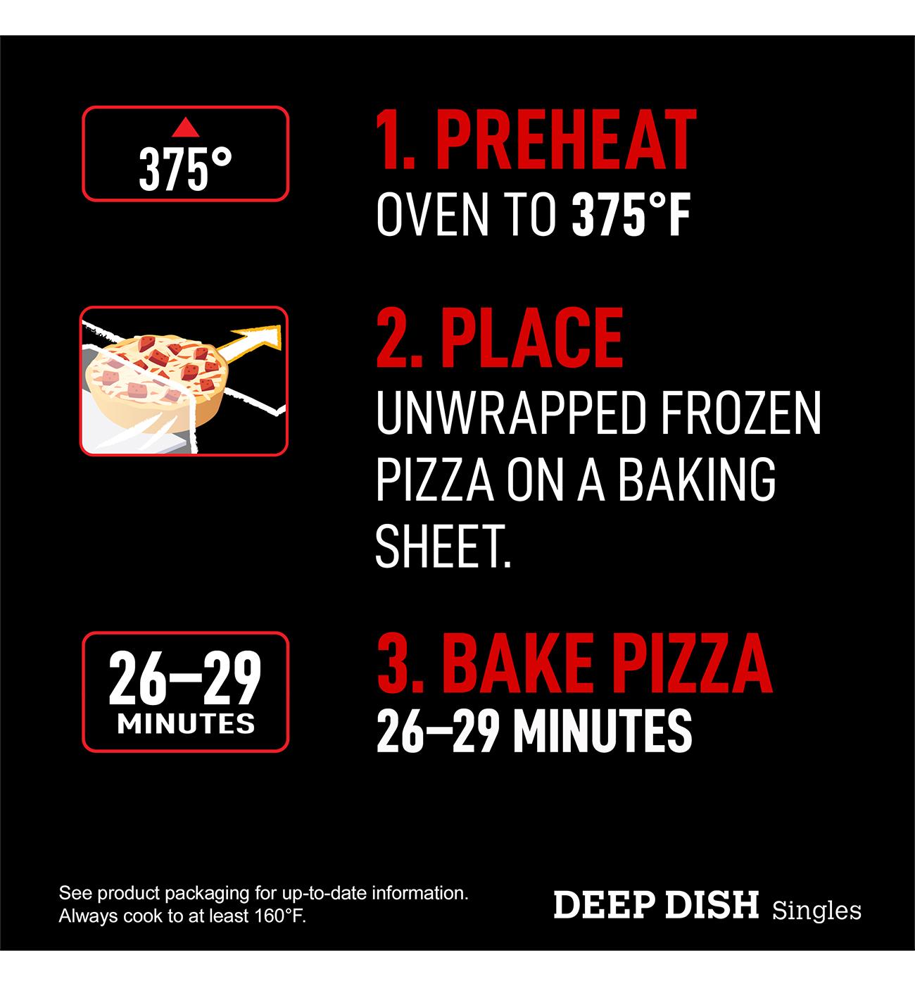 Red Baron Pepperoni Deep Dish Singles Frozen Pizza; image 5 of 10