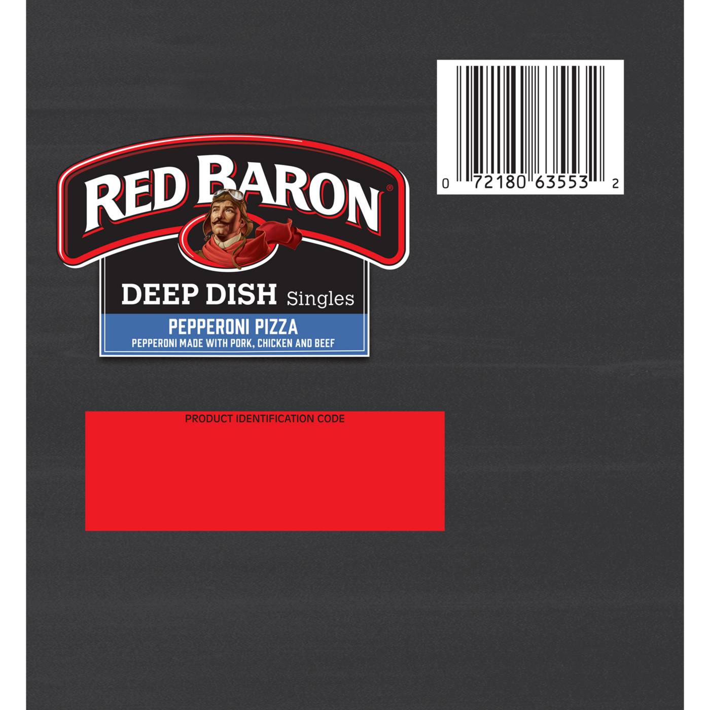Red Baron Pepperoni Deep Dish Singles Frozen Pizza; image 8 of 10