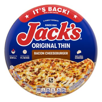 Jack's Original Thin Bacon Cheeseburger