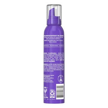 Aussie Miracle Curls Strong Hold Hair Mousse with Coconut Oil