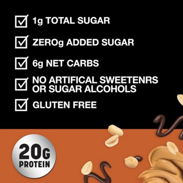 Kind 20g Protein Max Bars - Crispy Chocolate Peanut Butter